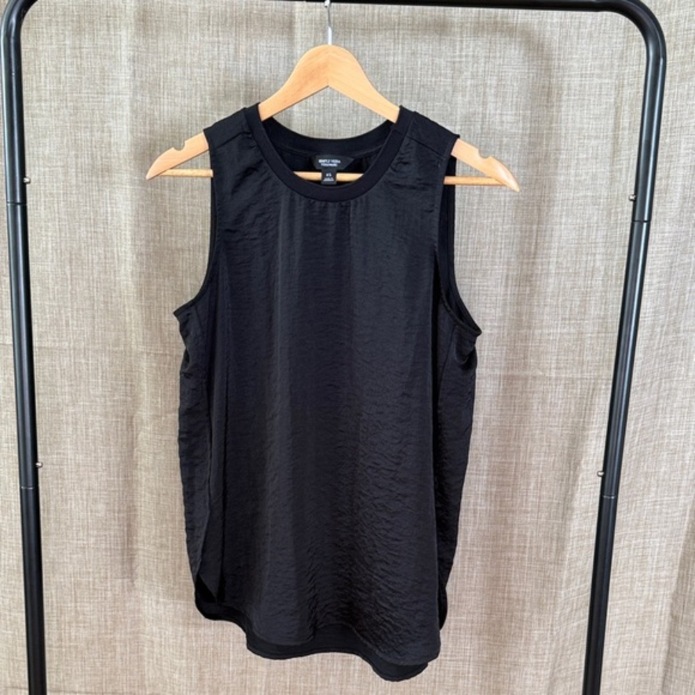 Simply Vera - Vera Wang - Black Dressy Tank Top - XS